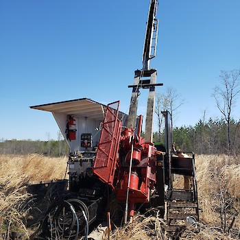 Drill at Buckingham Gold Property – April 2019