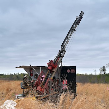 Drilling at Buckingham Gold Property – April 2019